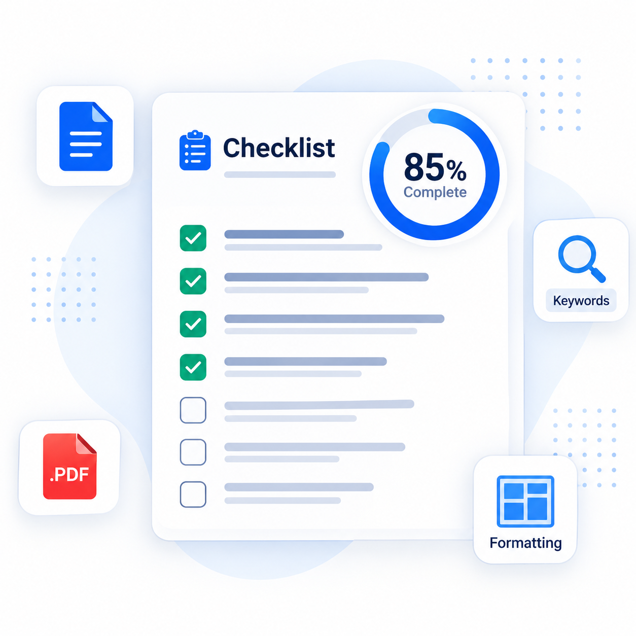 ATS score optimization checklist